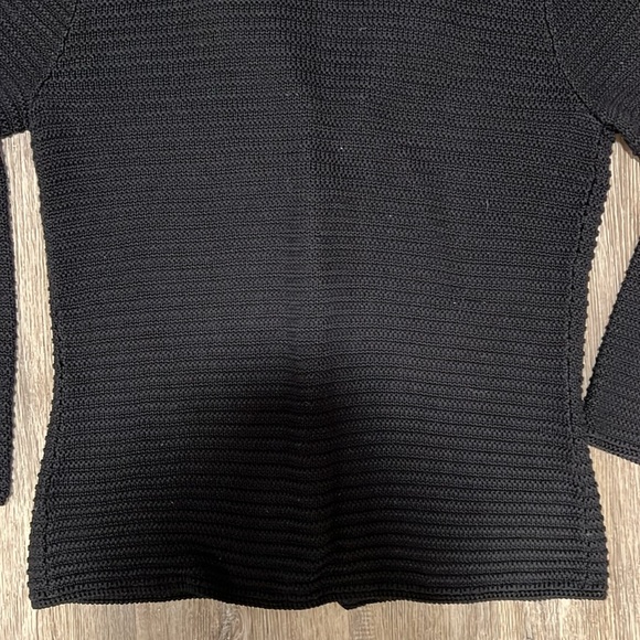 Talbots 100% Mercerized Cotton Heavy Button Up Sweater - Picture 9 of 13